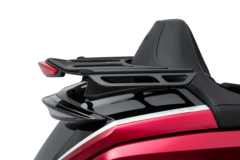 Honda Gold Wing Luggage Rack Black With Lightstrike Tail Light Goldstrike