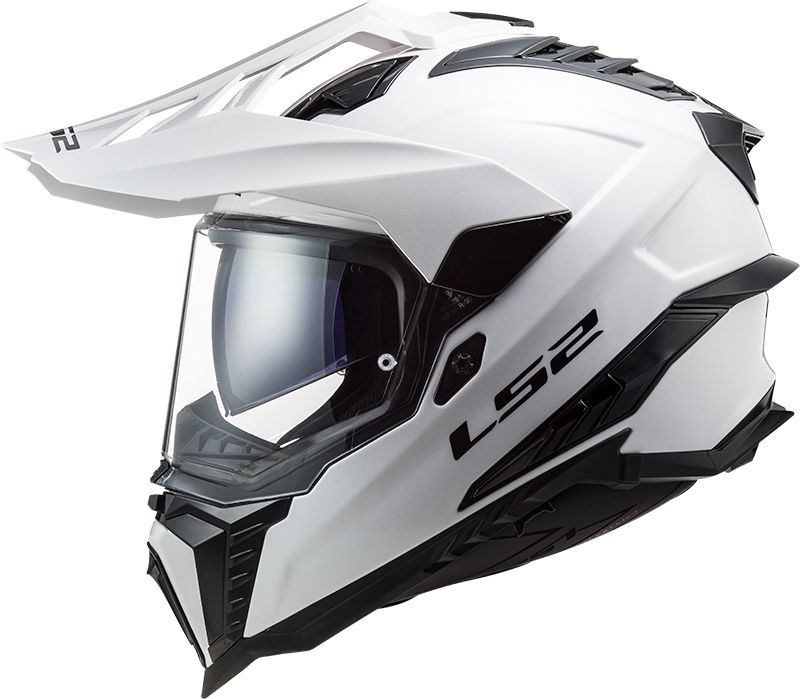 LS2 EXPLORER MX701 SOLID White